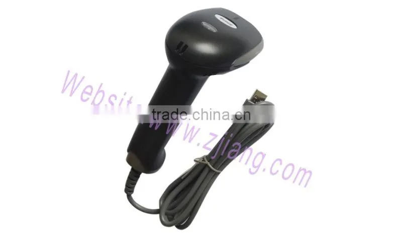 High quality QR CODE auto sensing laser hand-held barcode reader with USB connecting