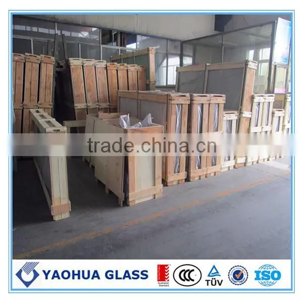 custom cut glass lowes float glass with CCC/CE/ISO9001 certificate