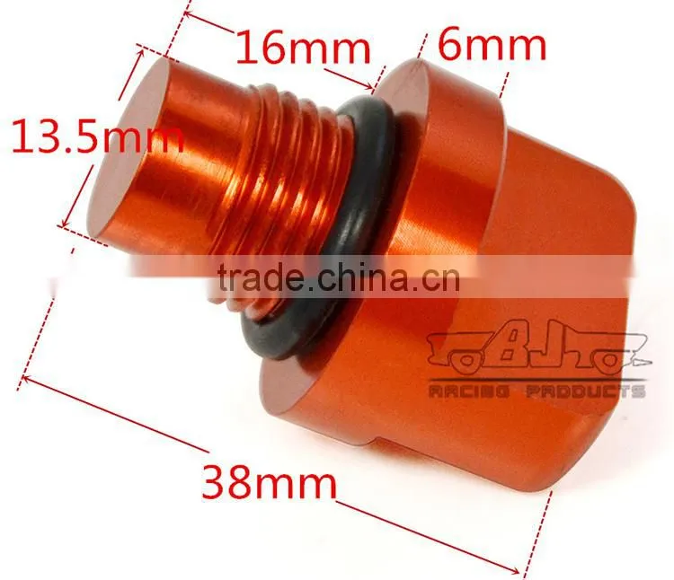 BJ-ECP-KT003 Motorcycle CNC Part Aluminum Engine Oil Plug For KTM DUKE 125/200/390