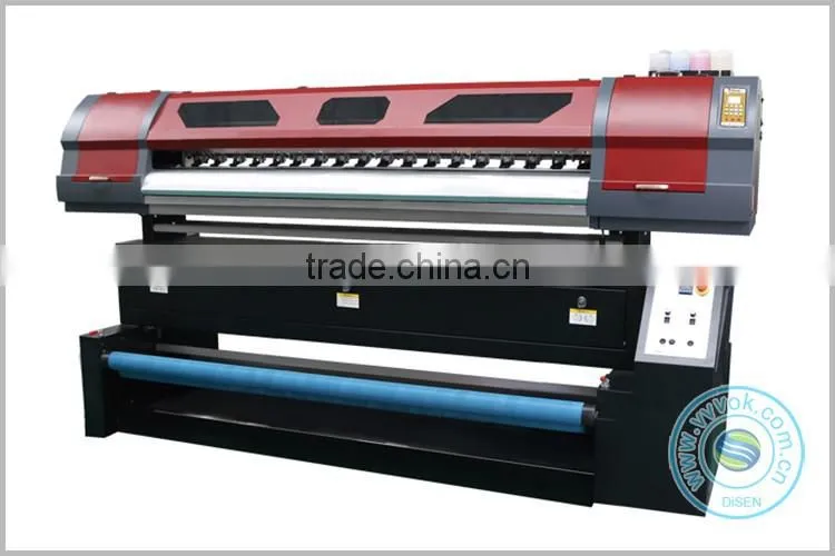 Fast speed sublimation high precision 1.9M 19P2-R flag printer