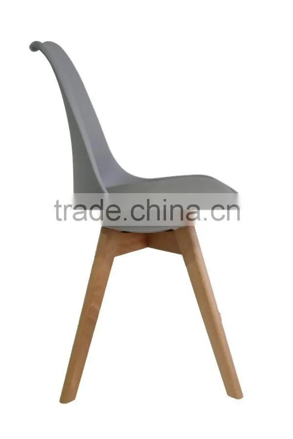 Leather covered foam seat DSW dining chair,HYL-36