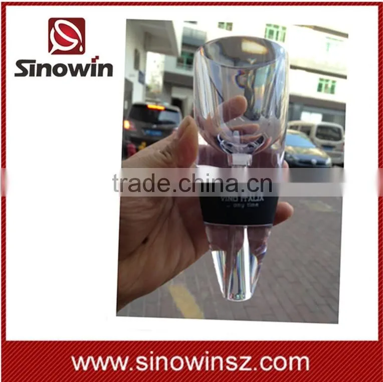 Plastic Wine Aerator Pourer With Stand