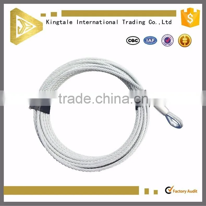 Durable galvanized wire rope sling cable