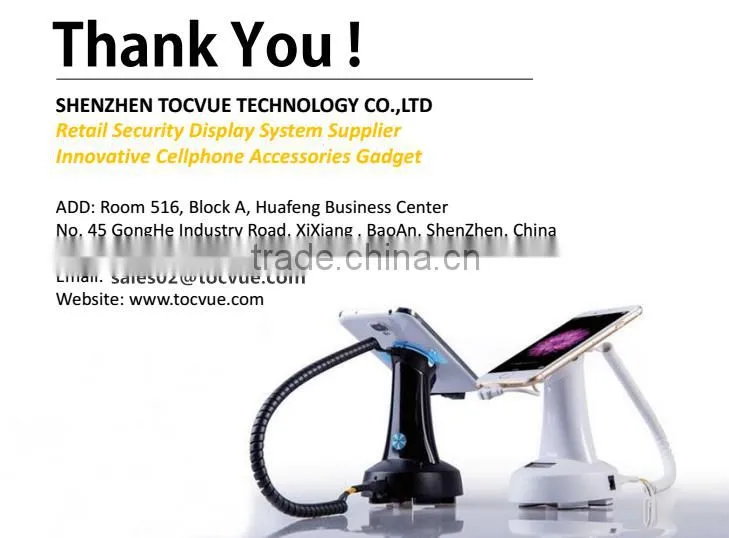 Plastic anti theft alarm for wholesales