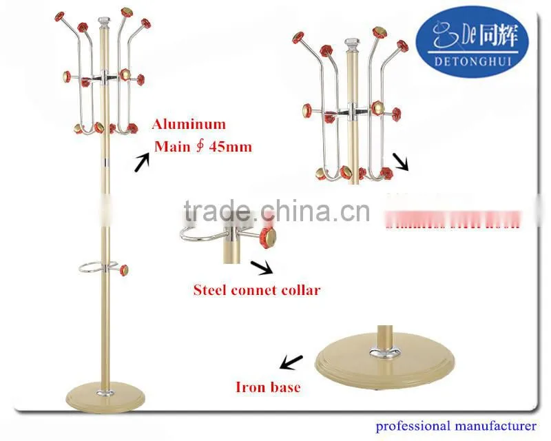 Hottest Sale Coat Rack and Aluminum coat standing (226#)