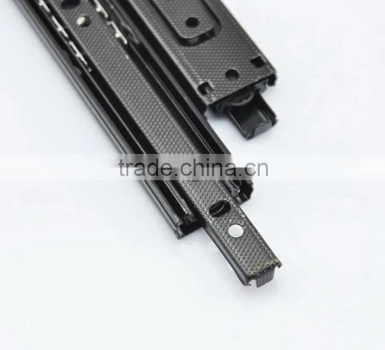 Jieyang full extension channle factory telescopic furniture drawer slide channel