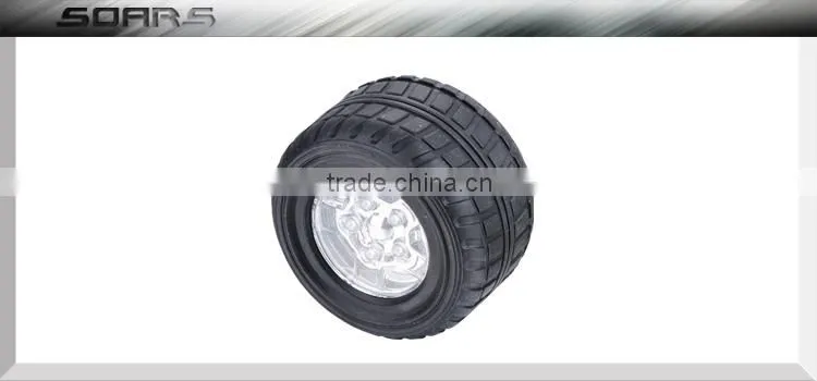 NS5013 Tyre shaped 5 LED wall light with AAA battery