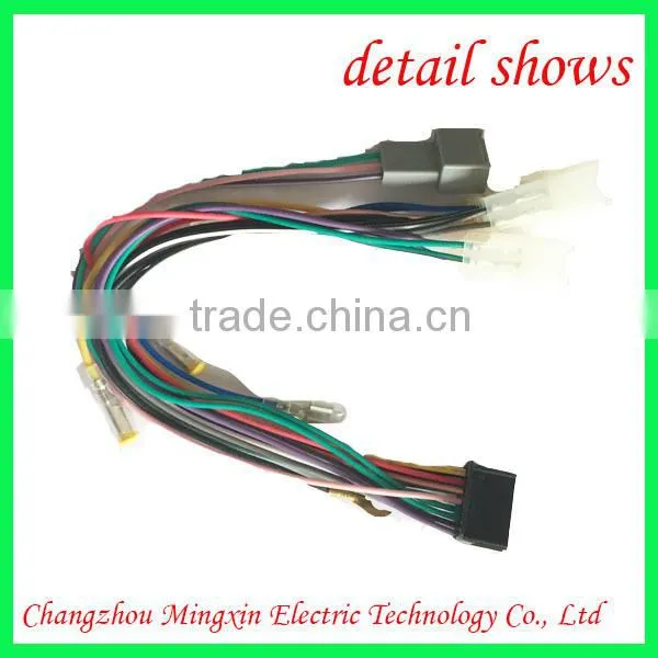 Colorful Testing Wires Elecrtic auto accessory car antenna/radio/tv connector cable