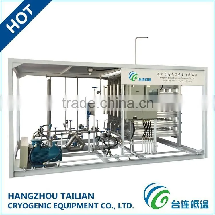 High Efficiency High Quality Regulating-Metering LNG Skid Mounted