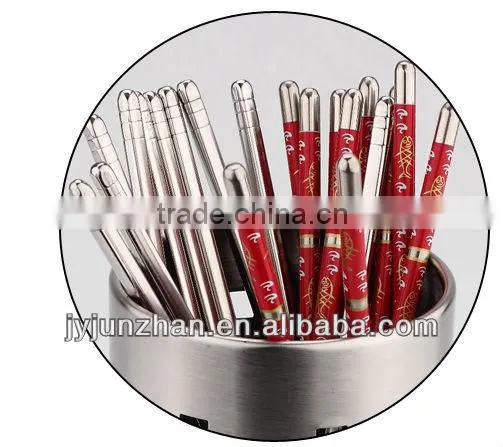 Stainless Square chopsticks and tong made by Jieyang factory directly