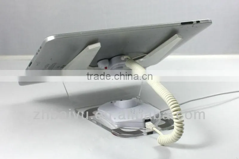 Universal supermarket tablet alarm holder