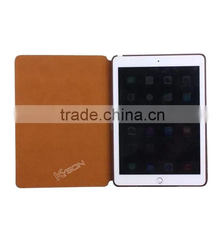 2015 Hot New Product Folding Stand Leather Tablet Cover Case for iPad Pro, For Apple iPad Pro 12.9 Inch Leather Case Smart Cover