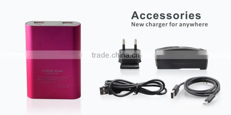 Rechargeable Powerbank 6600mAh/13200mAh for personal gps tracker or android phone