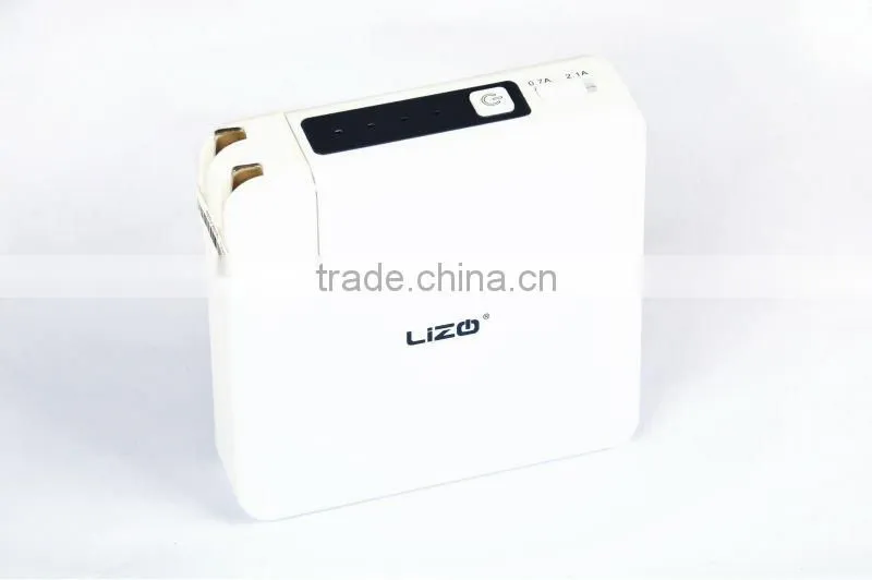 Lizo 8200mAh multiple universal charger for cell phone/PDA/camera,etc