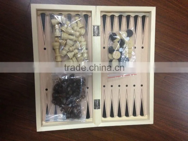 Fashion magnetic travel chess set with dart games