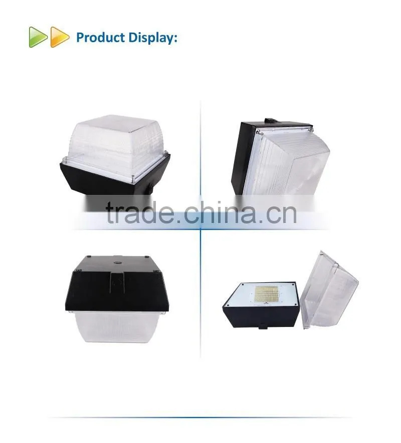 UL listed 40W IP54 industrial ceiling led canopy light fixture