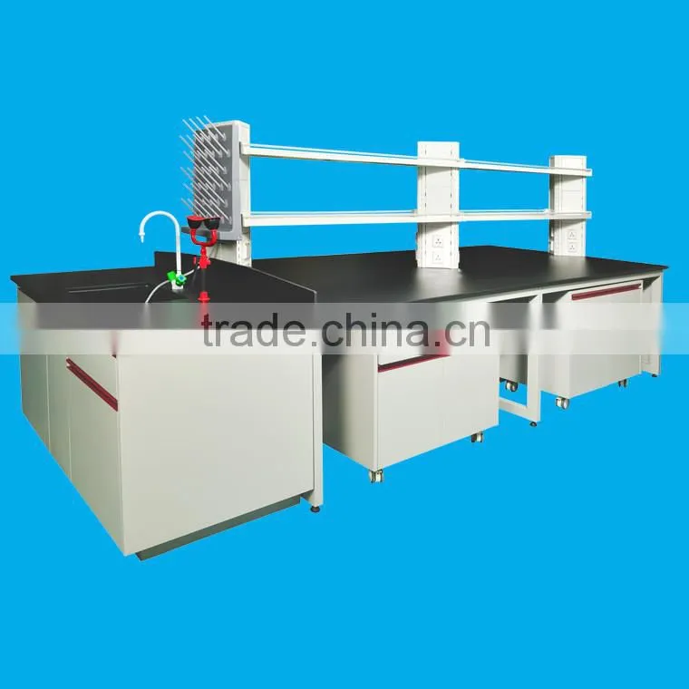 laboratory furniture lab bench with reagent shelf,dental lab table, experiment table