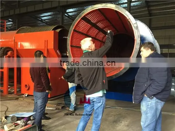 rotary scrubber washer diamond mining machine