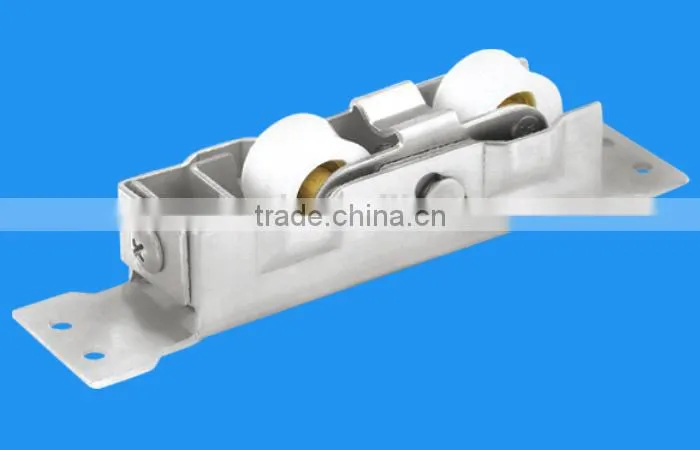 Aluminium Profile Sliding Door Pulley,Nylon Double Wheel
