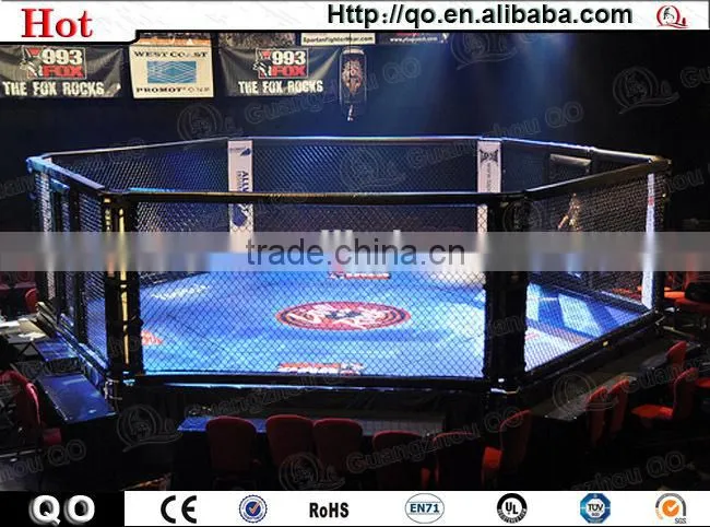 Standard quality international competition octagonal mma cage for sale