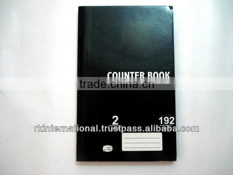 2 Quire Counter Notebook