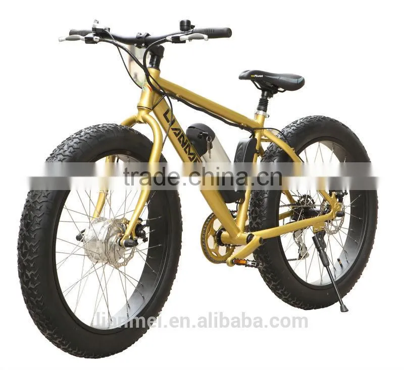 Mountain bike with electric motor