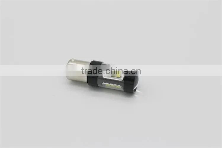 Factory price 12-24V car led light bulb 1156 high power 80w parking rear tail side turn signal light
