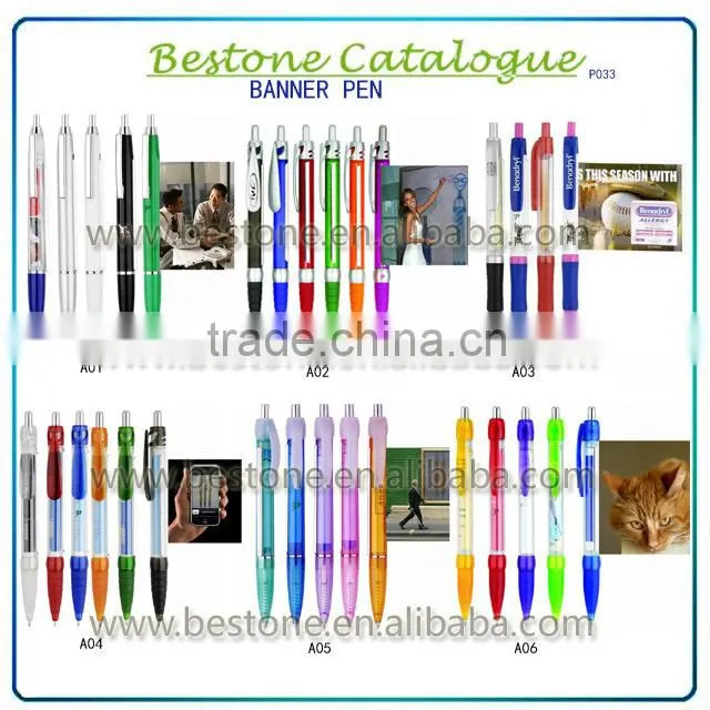 2014 Populer Advertusing Banner Pen
