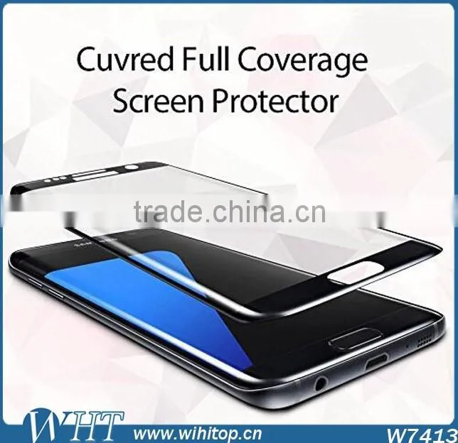 Full Cover for Samsung Galaxy S7 Edge Curved Tempered Glass Screen Protector