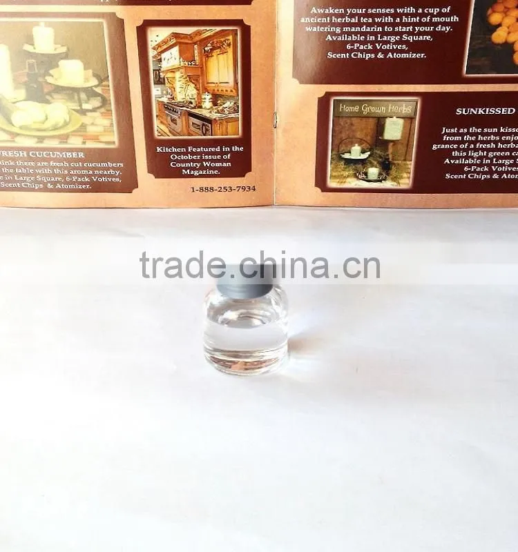 25 ML Glass Bottle Perfume Reed Diffuser With Delicate Rattan Sticks