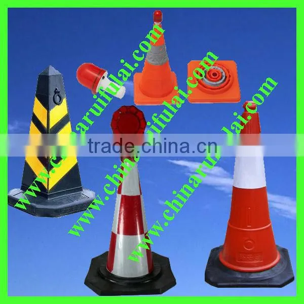 PE blue square cone