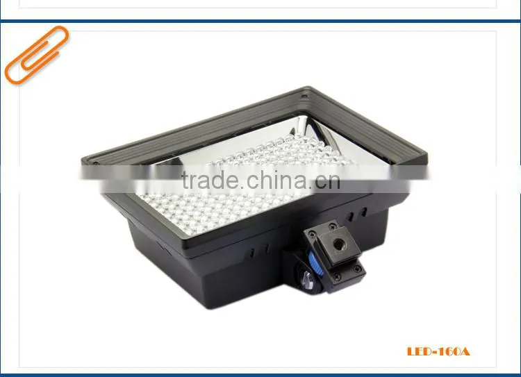 Wholesale photography accessory 160 led video lamp camera led light from Shenzhen factory