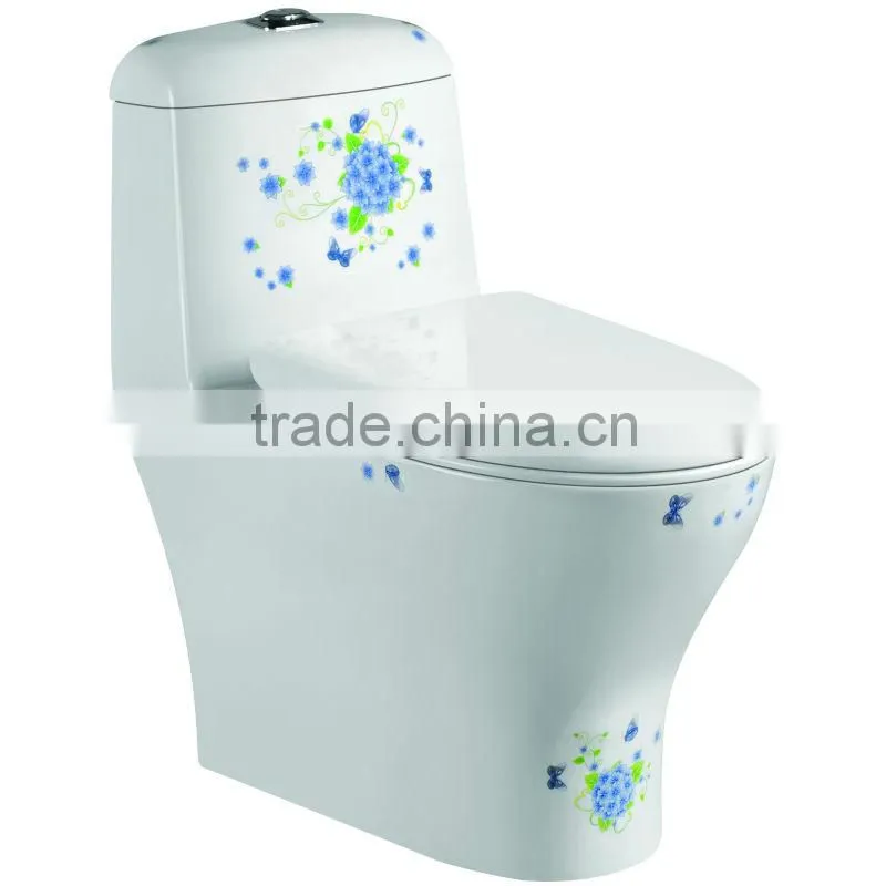 China supplier Siphonic one piece toilet 283