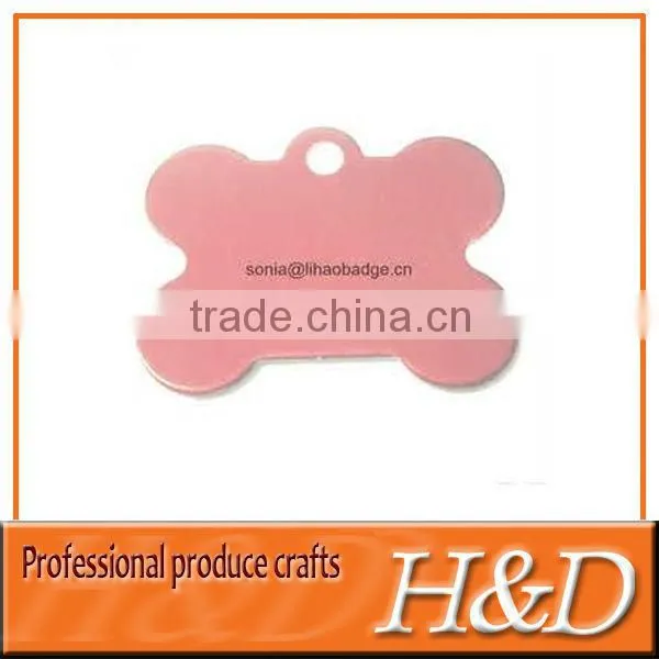 Lovely Pink High quality metal tag mainly suppliers