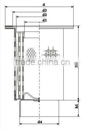 atlas copco compressor spare parts oil separator 2989004500