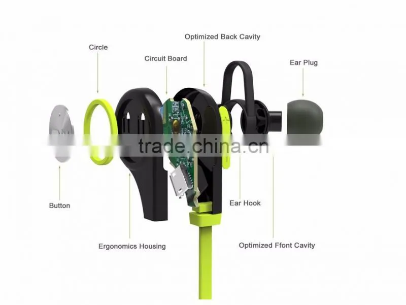 Running Stereo Earbuds HeadsetsHY-S9 Bluetooth 4.0 Earphone