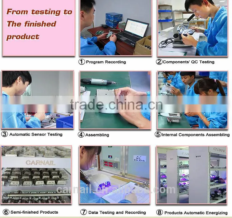 60W Portable nail LED lamp LED polish gels nail lamp Soak Off Nail Polish Wholesale Nail Gel Polish LED Light