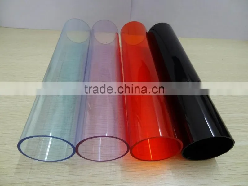 Clear color Plastic Tube ,acrylic pipes,PMMA stick, clear tube