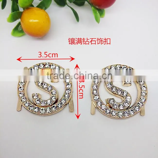 rhinestone shoe buckle