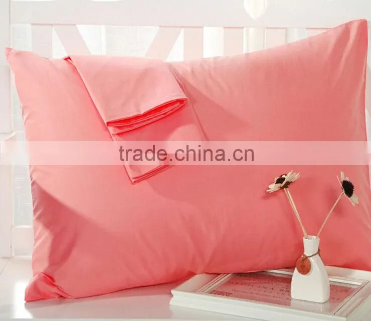 custom pure 100% cotton pillow case