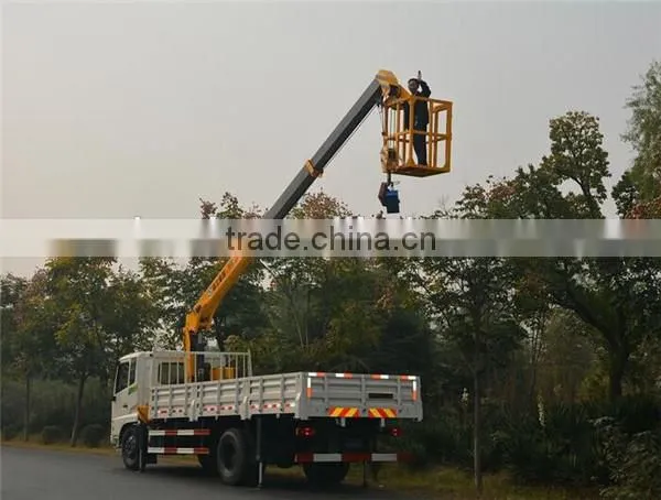 used truck crane for sale crane truck with bucket