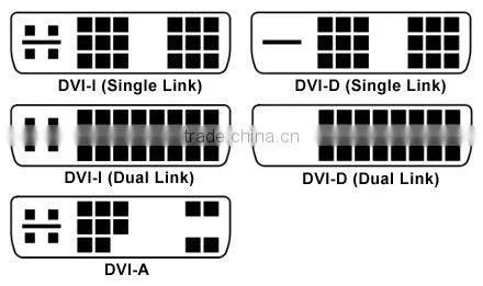 High Speed DVI24 5p to VGA HDB15 Adapter Converter