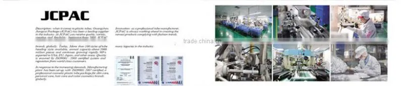 ABL aluminum plastic tube for oval BB cream