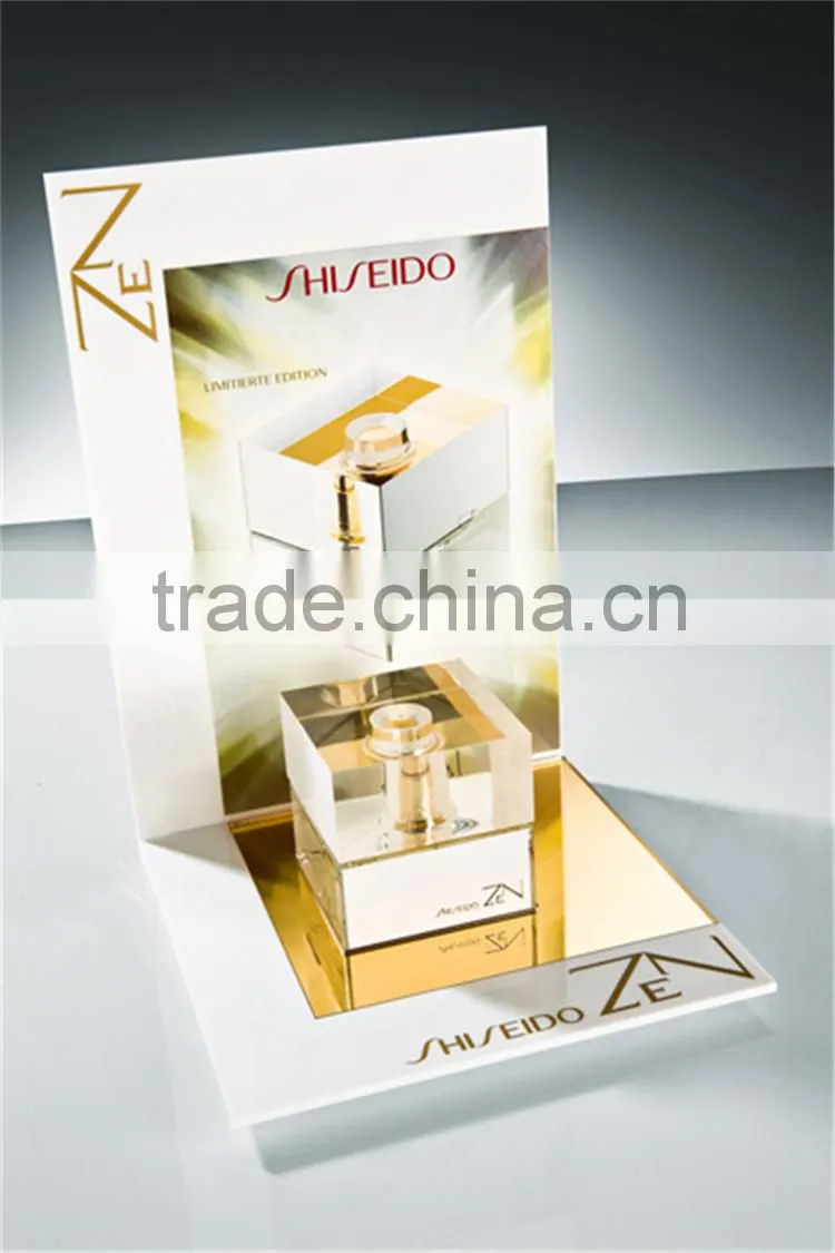 Acrylic perfume display showcase, display case, plexiglass perfume display stand