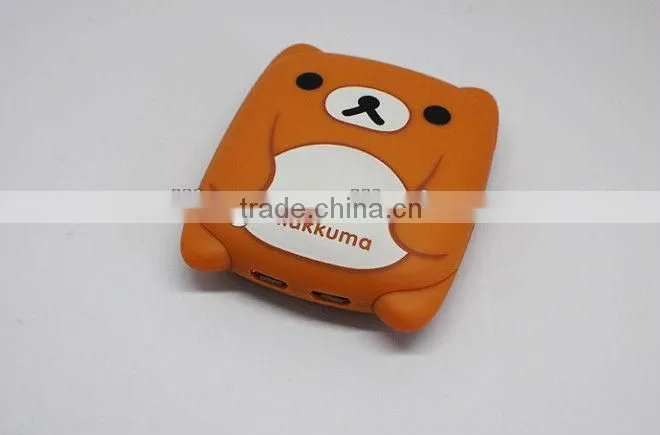 Cute bear 2800mAh high qulity power bank xmas gift power bank for promotion