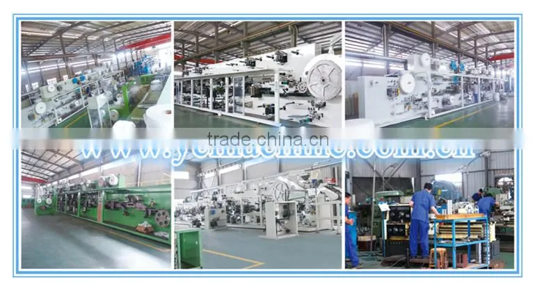 Full automatic disposable under pad production equipment