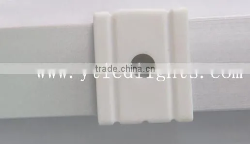 aluminium slot 8mm height YD-005 Clear or frosted or milky PC Cover high quality 3 years warranty