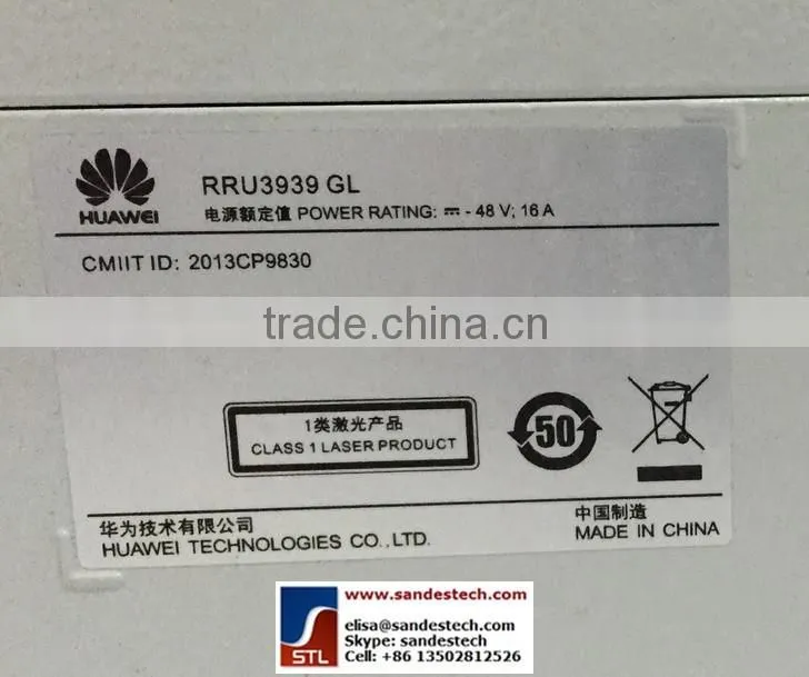 Huawei RRU3939 GL RRU3935 02310YFB WD5M18393903 Huawei DBS3900