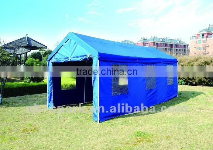 outdoor carport tent with polyester awnings