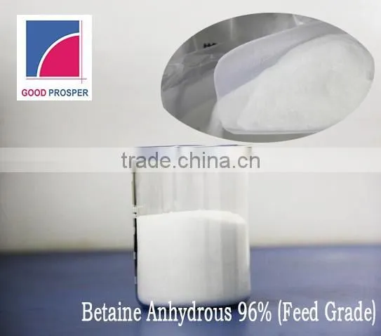 New Nutrition Additive Betaine Anhydrous 96% (Feed Grade)